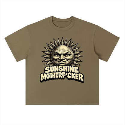 Heavyweight Drop Shoulder Cotton T-Shirt