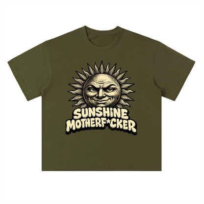 Heavyweight Drop Shoulder Cotton T-Shirt