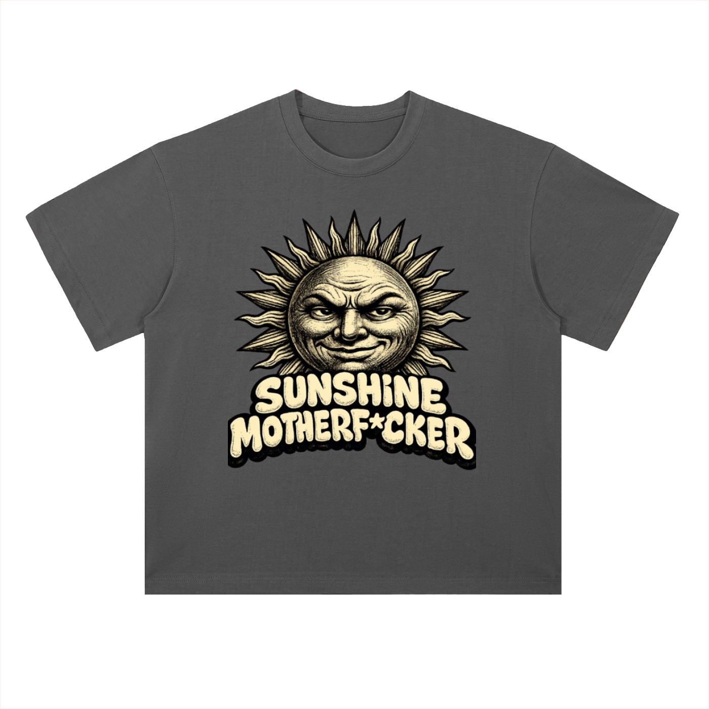 Heavyweight Drop Shoulder Cotton T-Shirt